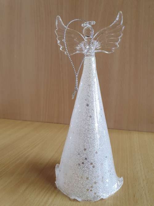 Glass Angel Figurine