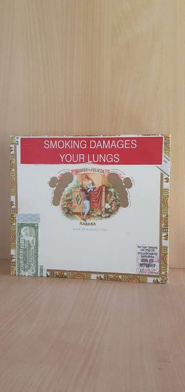 Wooden Cuban Cigar Box