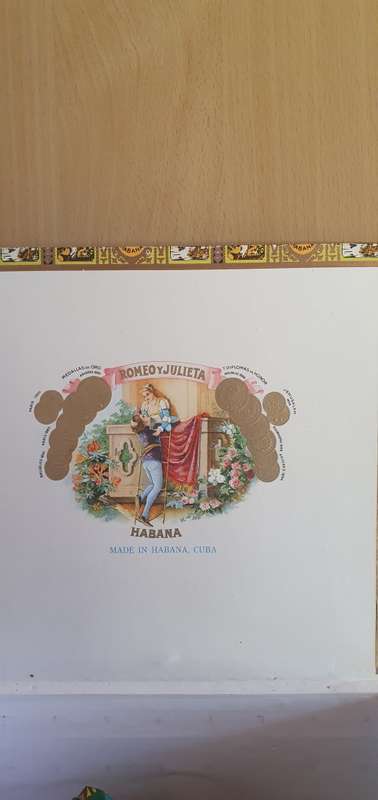 Wooden Cuban Cigar Box