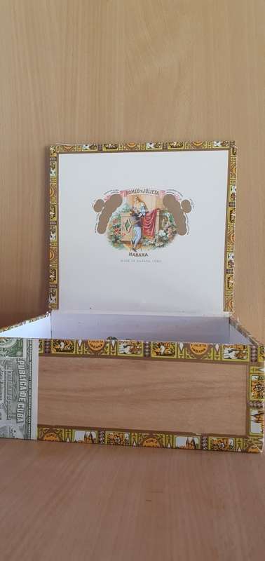 Wooden Cuban Cigar Box