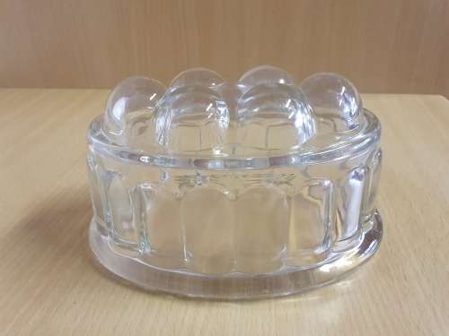 Vintage Glass Jelly Mould