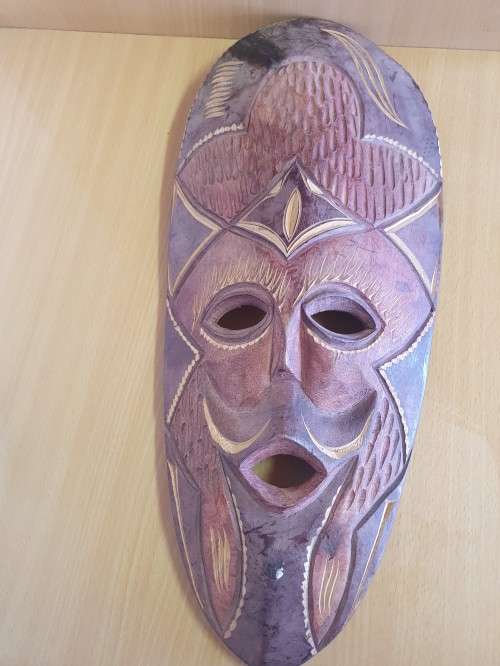 Wooden African Mask