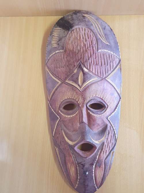 Wooden African Mask