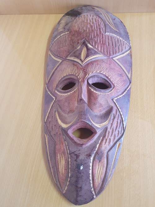 Wooden African Mask