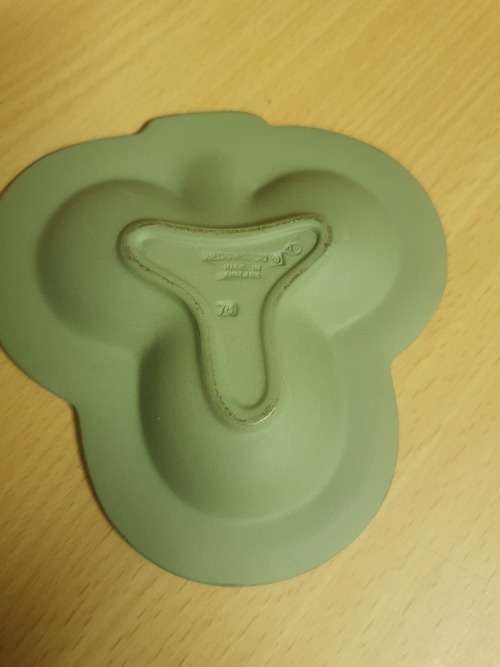 Wedgwood Jasper Blue Clover Dish - Made in England - width 11cm
