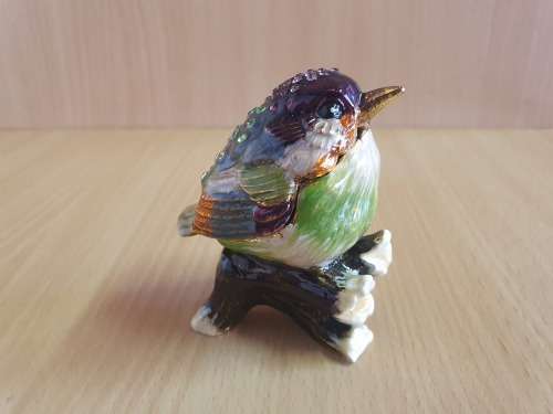 Small Cloisonné Bird Figurine