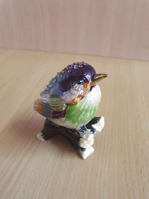 Small Cloisonné Bird Figurine