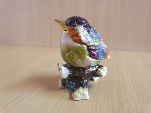 Small Cloisonné Bird Figurine