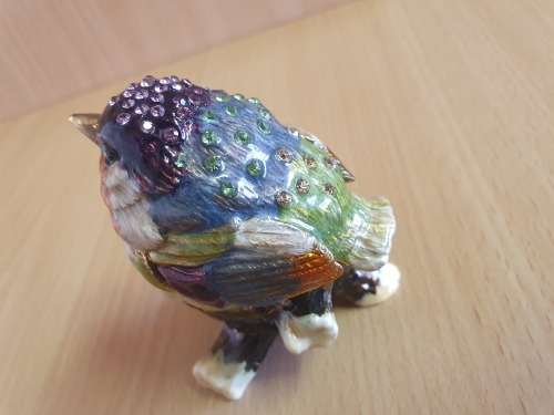 Small Cloisonné Bird Figurine