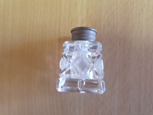 Lot of 8 Vintage Mini Glass Salt & Pepper Shakers