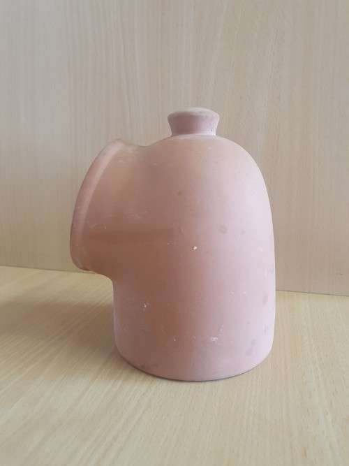 Jamie Oliver Terracotta  Salt Holder with Wooden Scoop