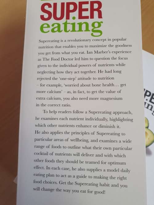 Super Eating : Ian Marber (Food Doctor) Paperback