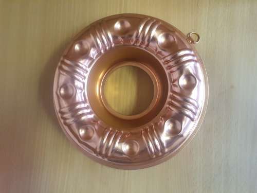 Metal Jelly Mould - width 22cm. height 6cm