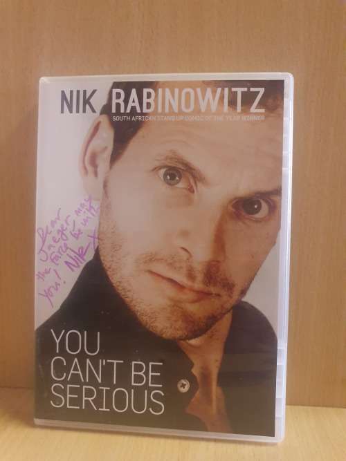 Nik Rabinowitz - You Can`t Be Serious - Dvd