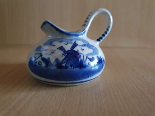 Zenith Blue & White Miniature Jug - Made in Holland