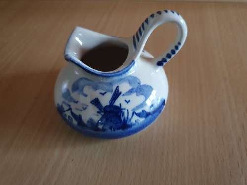 Zenith Blue & White Miniature Jug - Made in Holland