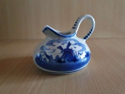 Zenith Blue & White Miniature Jug - Made in Holland