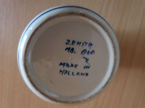Zenith Blue & White Miniature Jug - Made in Holland