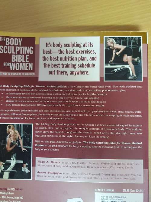 The Body Sculpting Bible for Women (Revised Edition) by James Villepigue, Hugo Rivera