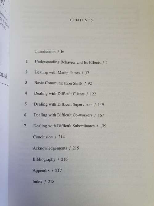Dealing with Difficult People: Roberta Cava (Paperback)