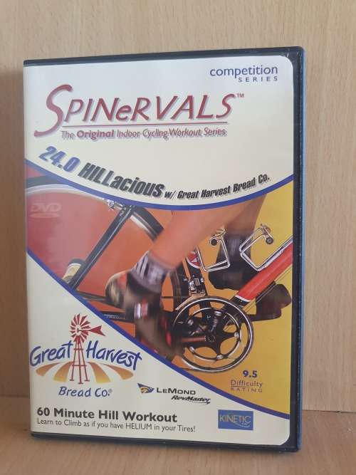 Spinervals Dvd The Original Indoor Cycling Workout Series 60 Minute Hill Workout 24.0 Hillacious