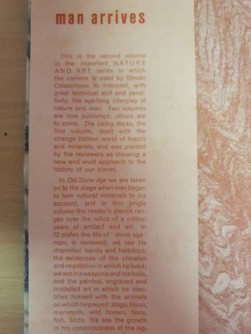 Old Stone Age: Stevan Celebonovic, Geoffrey Grigson (Nature and Art Series) Hardcover