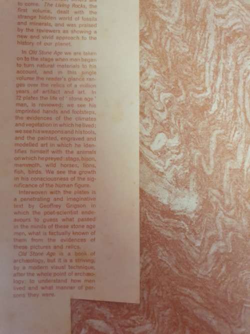 Old Stone Age: Stevan Celebonovic, Geoffrey Grigson (Nature and Art Series) Hardcover