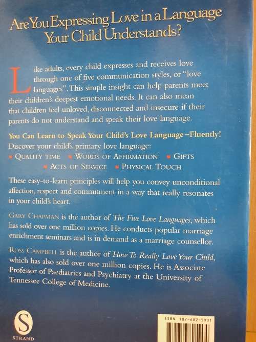 The Five Love Languages of Children: Gary Chapman, Ross Campbell, M.D. (Paperback)