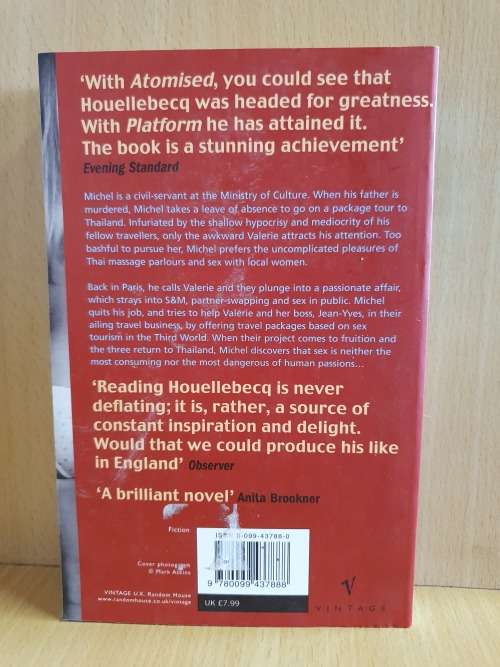 Platform : Michel Houellebecq (Paperback)