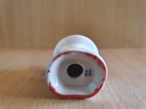 Small Blue & White Windmill Shape Salt Shaker