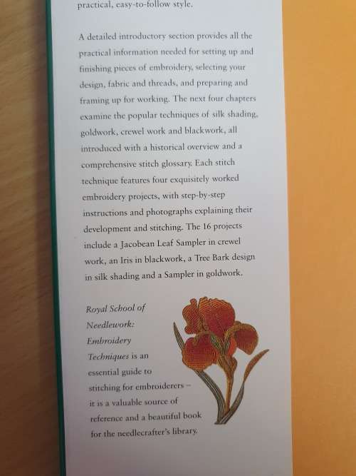 Royal School of Needlework Embroidery Techniques: Sally Saunders (Hardcover)