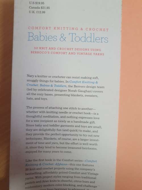 Comfort Knitting & Crochet - Babies & Toddlers: Norah Gaughan (Paperback)