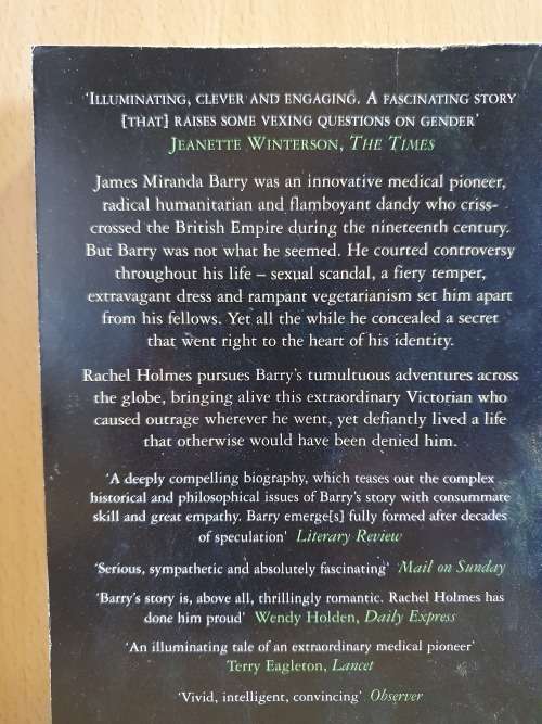 Scanty Particulars : Rachel Holmes (Paperback)