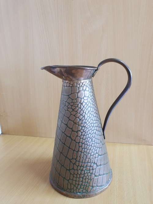 Copper Jug - height 28cm. width 18cm