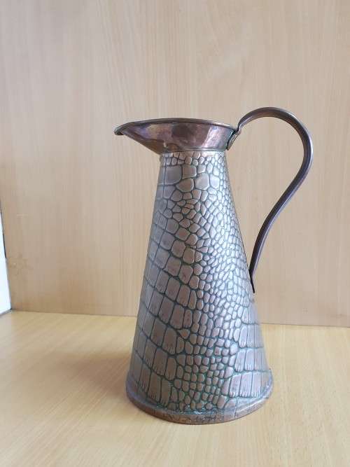 Copper Jug - height 28cm. width 18cm
