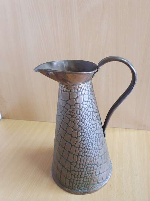 Copper Jug - height 28cm. width 18cm