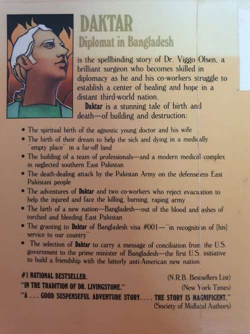 Daktar Diplomat in Bangladesh : Viggo Olsen, M.D. (Paperback)