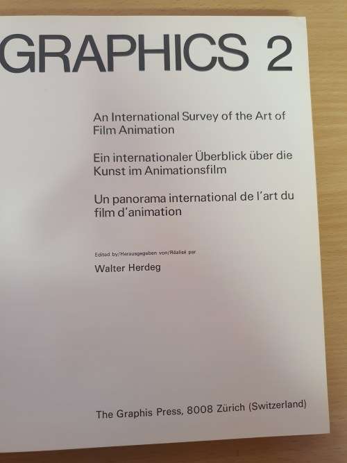 Film + TV Graphics 2 :An International Survey of the Art of Film Animation: Walter Herdeg