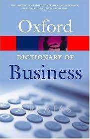 Oxford Dictionary of Business (Paperback)
