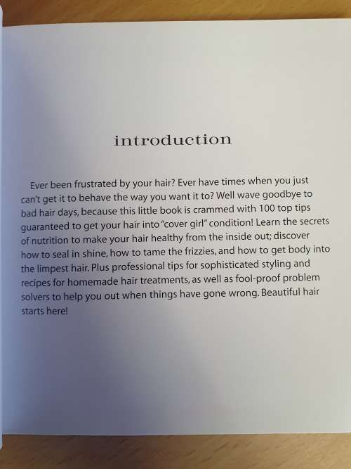 Hair - 100 Styling Secrets : Carol Morley, Liz Wilde (Hardcover)