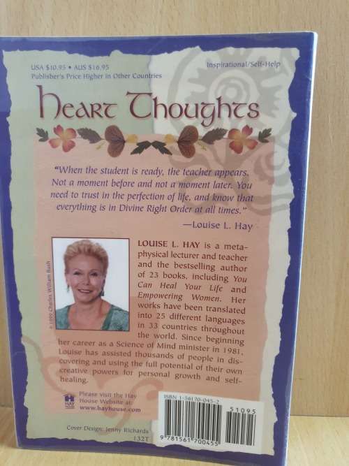 Heart Thoughts - A Treasury of Inner Wisdom: Louise L. Hay (Paperback)