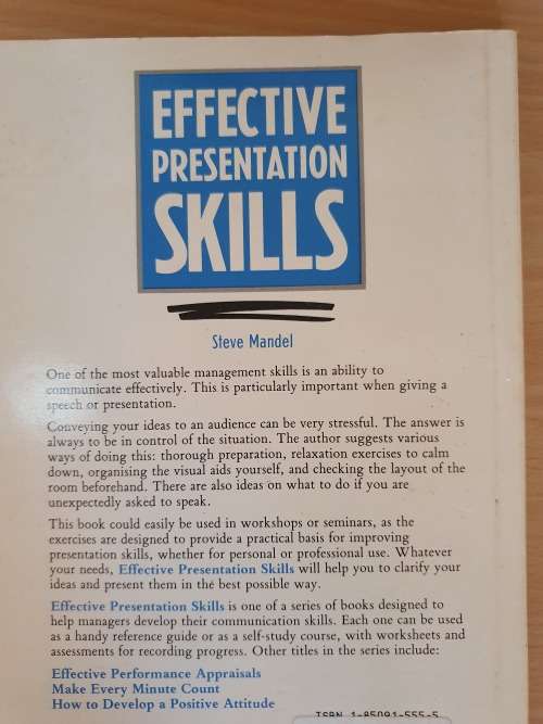 Effective Presentation Skills : Steve Mandel (Paperback)