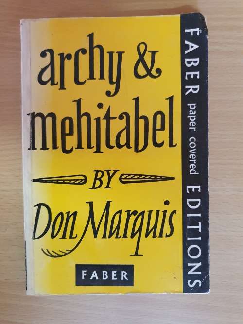 Archy & Mehitabel by Don Marquis (Paperback)