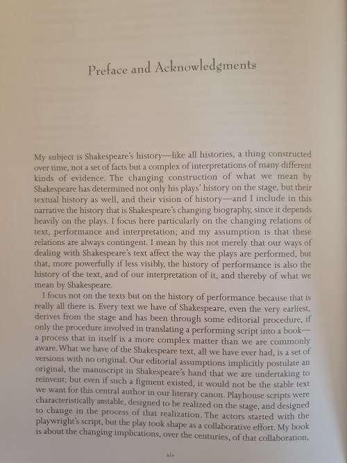 Imagining Shakespeare : Stephen Orgel (Hardcover)
