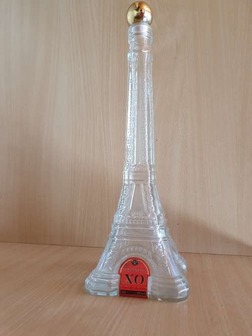 Eiffel Tower Shape Glass Bottle