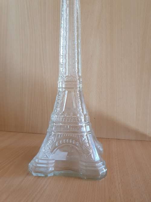 Eiffel Tower Shape Glass Bottle