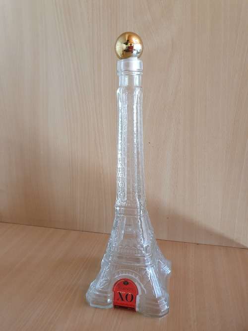 Eiffel Tower Shape Glass Bottle