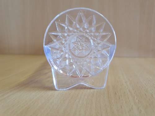 Vintage 2 Piece acrylic cookie tray and toothpick holder