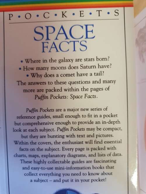 Puffin Pockets - Space Facts  (Paperback)
