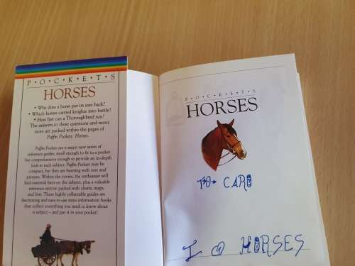 Puffin Pockets - Horses  (Paperback)